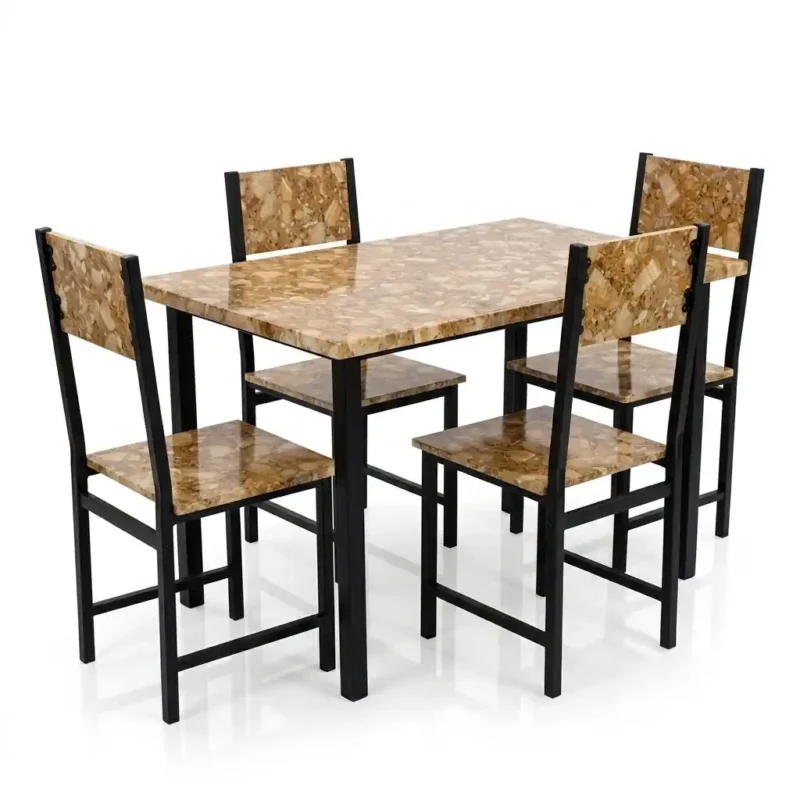 Comedor 4P Sillas Marmol Comedor 4P Sillas Marmol