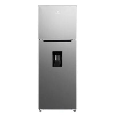 Refrigerador INDURAMA 439D Inox 356L Frío Seco, Sistema No Frost, Dispensador de Agua, Puerta Rebatible, Eficiencia Energética A